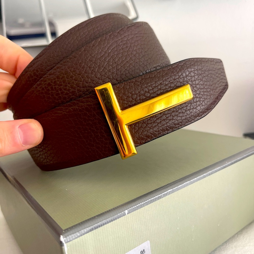 Tom ford men’s reversible T icon belt